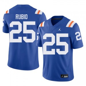 Elite Thread Anthony Rubio #25 Florida Gators Royal Alternate Jersey | Men University Football Stitched Fan Gear 60559966