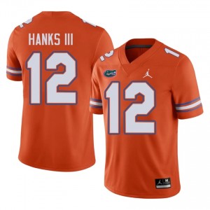 #12 Ben Hanks III Gators Orange Jersey | Classic Swen Men Player Football Gear 37014272