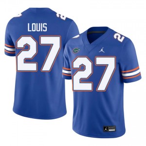 Byron Louis #27 Florida Gators Jersey | Iconic Royal College Football Men Embroidery 32310090