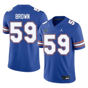 Corey Brown #59 Florida Jersey | Exclusive Royal College Football Men Embroidery 45710981