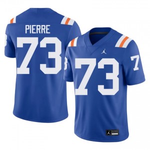 Durable Daniel Pierre Louis #73 UF Gators Royal Alternate Jersey | Men University Football Stitched Fan Gear 67875895