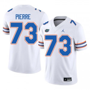 Florida Gators Daniel Pierre Louis #73 White Jersey | Pro Cut Stitched NCAA Football Men Apparel 71512984