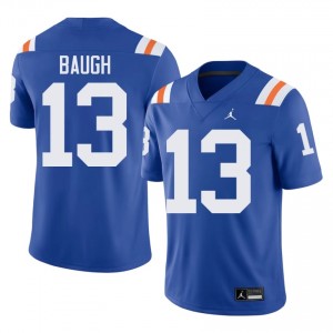 Elite Thread Jadan Baugh #13 Florida Gators Royal Alternate Jersey | Men University Football Stitched Fan Gear 93751377