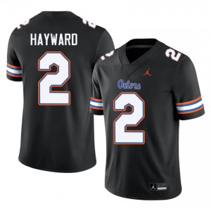 Black Lagonza Hayward #2 Florida Jersey | Men High School Football Limited Embroidery 98859043