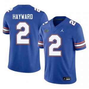 Lagonza Hayward #2 Florida Gators Jersey | Gameday Royal College Football Men Embroidery 88315964