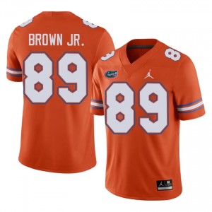 #89 Tripp Brown Jr. Gators Orange Jersey | Classic Swen Men Player Football Gear 82428250