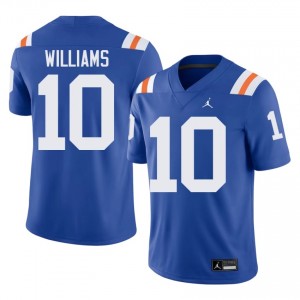 Top-Tier Aaron Williams #10 UF Gators Royal Alternate Jersey | Men University Football Stitched Fan Gear 10101599