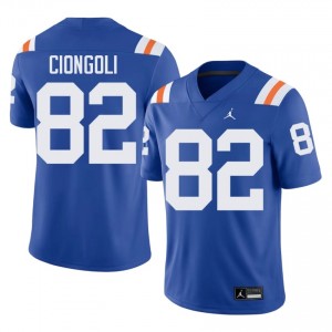 Top-Tier Ace Ciongoli #82 UF Gators Royal Alternate Jersey | Men University Football Stitched Fan Gear 86272768
