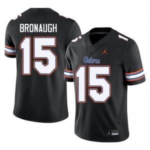 Black CJ Bronaugh #15 Florida Gators Jersey | Men High School Football Moisture Wicking Embroidery 87276347