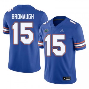 CJ Bronaugh #15 Florida Jersey | Exclusive Royal College Football Men Embroidery 11845795