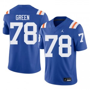 Durable Desmond Green #78 UF Gators Royal Alternate Jersey | Men University Football Stitched Fan Gear 33103482