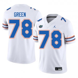 Florida Gators Desmond Green #78 White Jersey | Pro Cut Stitched NCAA Football Men Apparel 22874966