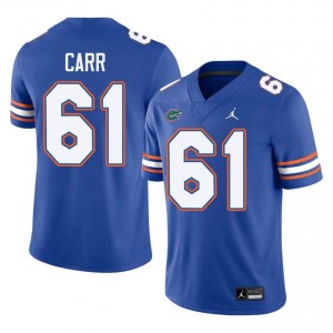 G'Nivre Carr #61 Florida Jersey | Exclusive Royal College Football Men Embroidery 47693301