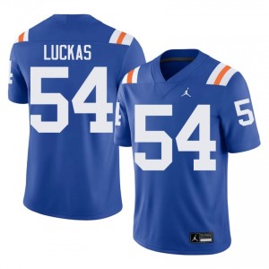 Top-Tier Javarii Luckas #54 UF Gators Royal Alternate Jersey | Men University Football Stitched Fan Gear 78798893