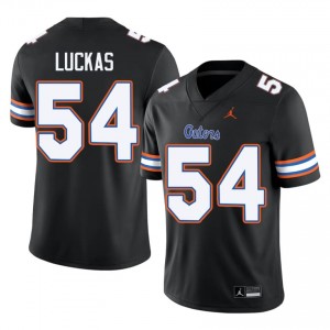 Black Javarii Luckas #54 Florida Gators Jersey | Men High School Football Licensed Embroidery 76398435