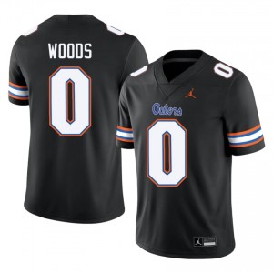 Black Jayden Woods #0 Florida Jersey | Men High School Football Fresh Embroidery 70944921