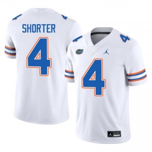 UF Gators Justin Shorter #4 White Jersey | Premium Stitched NCAA Football Men Apparel 67191073