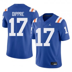 Officially Licensed Lacota Dippre #17 Florida Gators Royal Alternate Jersey | Men University Football Stitched Fan Gear 26573262