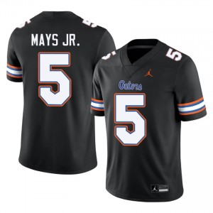 Black Micah Mays Jr. #5 Florida Gators Jersey | Men High School Football Moisture Wicking Embroidery 10723598