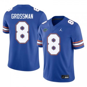 Rex Grossman #8 Florida Jersey | Pro-Grade Royal College Football Men Embroidery 83591974