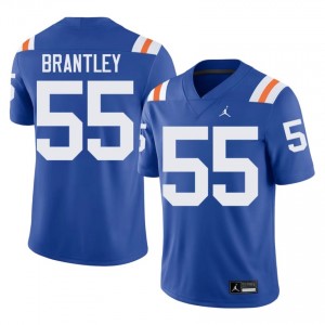 Top-Tier Scot Brantley #55 UF Gators Royal Alternate Jersey | Men University Football Stitched Fan Gear 42076834