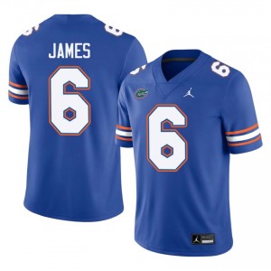 Shemar James #6 Florida Gators Jersey | Iconic Royal College Football Men Embroidery 54176967