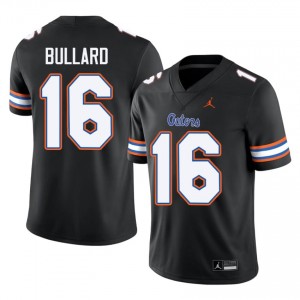 Black TJ Bullard #16 Florida Gators Jersey | Men High School Football Licensed Embroidery 13775539