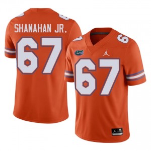#67 TJ Shanahan Jr. Gators Orange Jersey | Alumni Stitch Men Player Football Gear 32340477