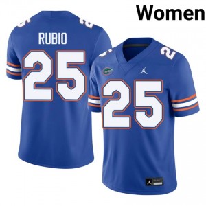 Anthony Rubio #25 Gators Jersey | Exclusive Royal College Football Women Swen 44391108