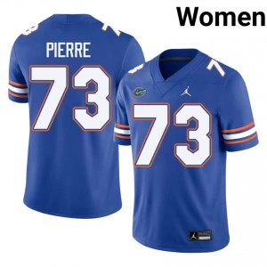Daniel Pierre Louis #73 Gators Jersey | Iconic Royal College Football Women Stitch 17391527