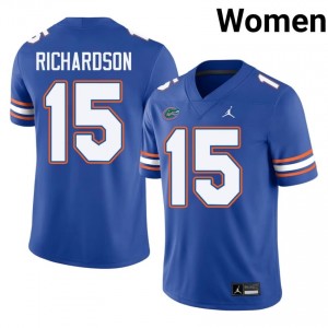 Anthony Richardson #15 Gators Jersey | Exclusive Royal College Football Women Swen 82059104