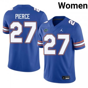 Dameon Pierce #27 Gators Jersey | Gameday Royal College Football Women Stitch 10883485