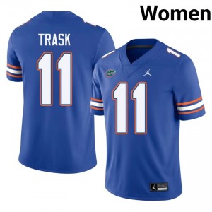Kyle Trask #11 Gators Jersey | Iconic Royal College Football Women Stitch 37005334