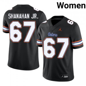 Black TJ Shanahan Jr. #67 Gators Jersey | Women High School Football Licensed Stitch 35109870