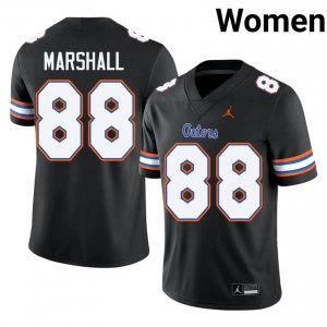 Black Wilber Marshall #88 Gators Jersey | Women High School Football Licensed Stitch 90352183