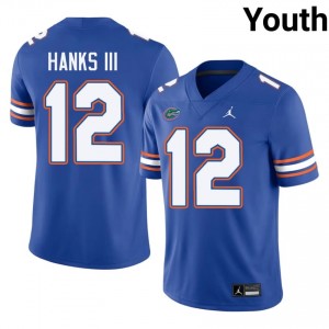 Ben Hanks III #12 UF Gators Jersey | Pro-Grade Royal College Football Youth Stitched 86934926