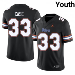 Black Brian Case #33 Florida Gators Jersey | Youth High School Football Moisture Wicking Stitched 93753833