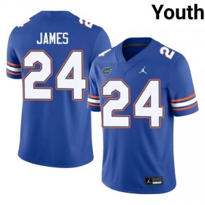 Kamran James #24 Florida Gators Jersey | Gameday Royal College Football Youth Stitched 89637366