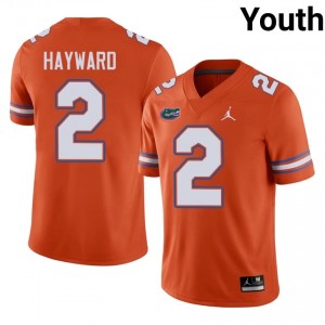 #2 Lagonza Hayward Florida Gators Orange Jersey | Alumni Embroidery Youth Player Football Gear 41758284