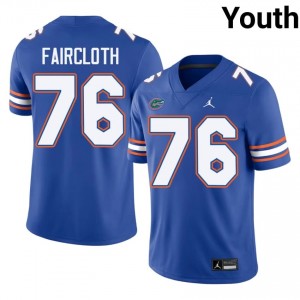 Mark Faircloth #76 Florida Gators Jersey | Iconic Royal College Football Youth Stitched 62091560