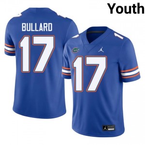 Titus Bullard #17 Florida Gators Jersey | Gameday Royal College Football Youth Stitched 40870030