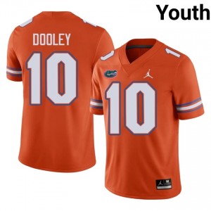 #10 Cam Dooley Florida Gators Orange Jersey | Authentic Embroidery Youth Player Football Gear 35356860