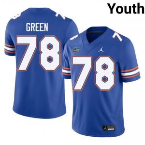 Desmond Green #78 UF Gators Jersey | Pro-Grade Royal College Football Youth Stitched 66440572