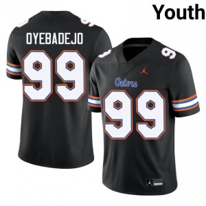 Black Emmanuel Oyebadejo #99 Florida Gators Jersey | Youth High School Football Licensed Stitched 56036831