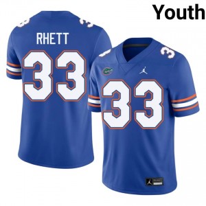 Errict Rhett #33 Florida Gators Jersey | Gameday Royal College Football Youth Stitched 86130662