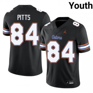 Black Kyle Pitts #84 Florida Gators Jersey | Youth High School Football Licensed Stitched 95163106
