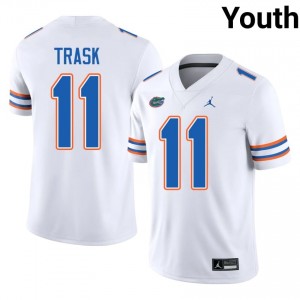 Gators Kyle Trask #11 White Jersey | Genuine Stitch NCAA Football Youth Apparel 69383749