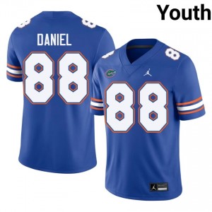Marquez Daniel #88 UF Gators Jersey | Exclusive Royal College Football Youth Stitched 61452367