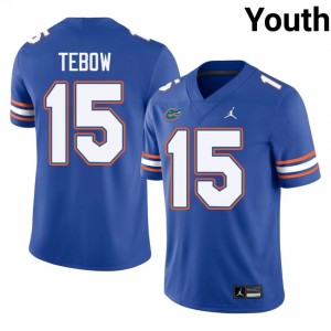 Tim Tebow #15 Florida Gators Jersey | Iconic Royal College Football Youth Stitched 89531415