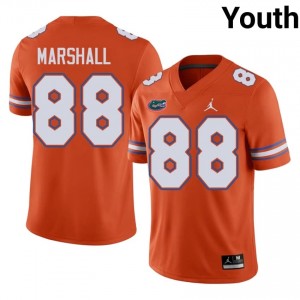#88 Wilber Marshall Florida Gators Orange Jersey | Authentic Embroidery Youth Player Football Gear 57344153